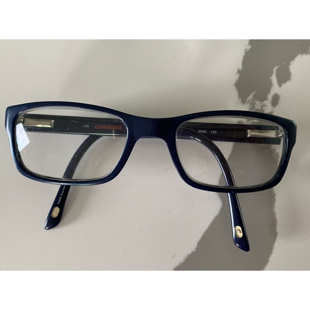 Carrera CA6211 Kids Plastic Eyeglass Frame 0OGO Blue/Black/White 45-17 5098